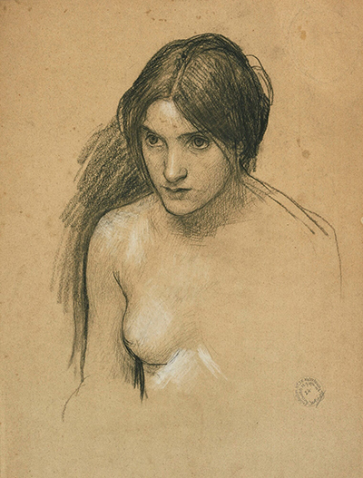 Study for a Nymph in Hylas and the Nymphs
